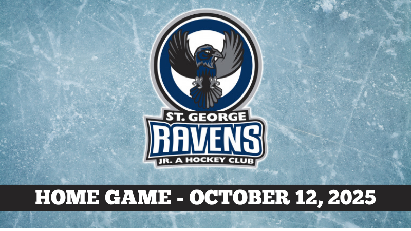 St. George Ravens Jr. A Hockey Club - Home Game Results (October 12, 2025)